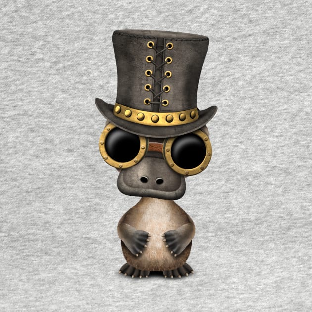 Steampunk Baby Platypus by jeffbartels